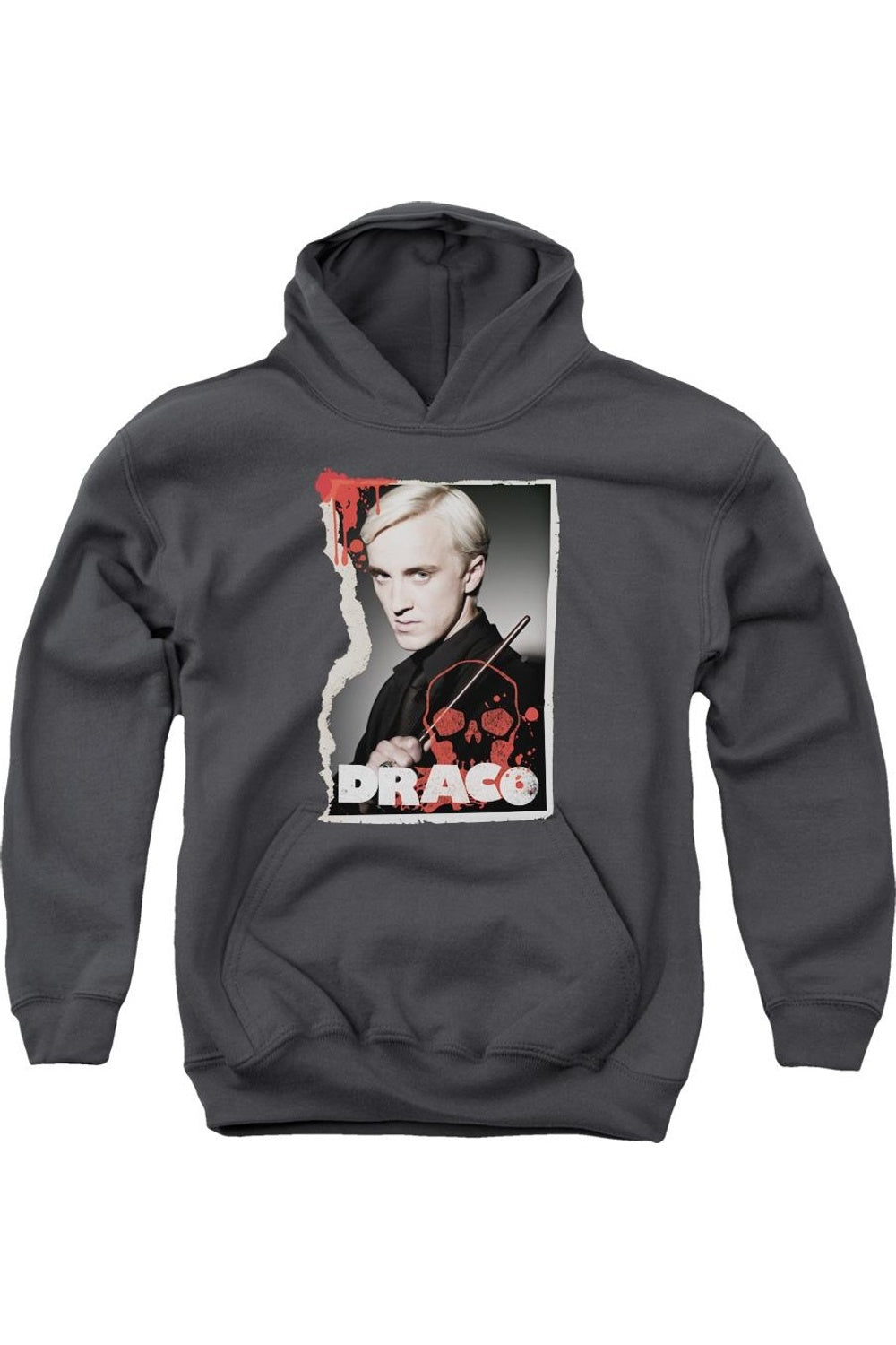 

Толстовка с капюшоном Harry Potter Draco Frame для молодежи Gildan, Charcoal