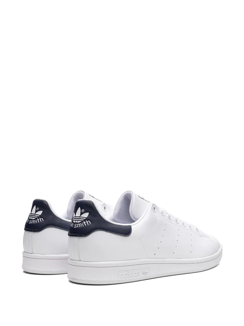 Кроссовки Stan Smith White/Navy adidas, белый — фото 3