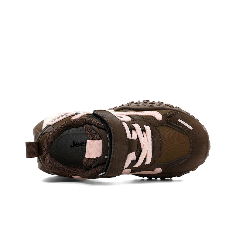 Jeep Беговые кроссовки Casual низкие дышащие Mocha для детей — фото 4