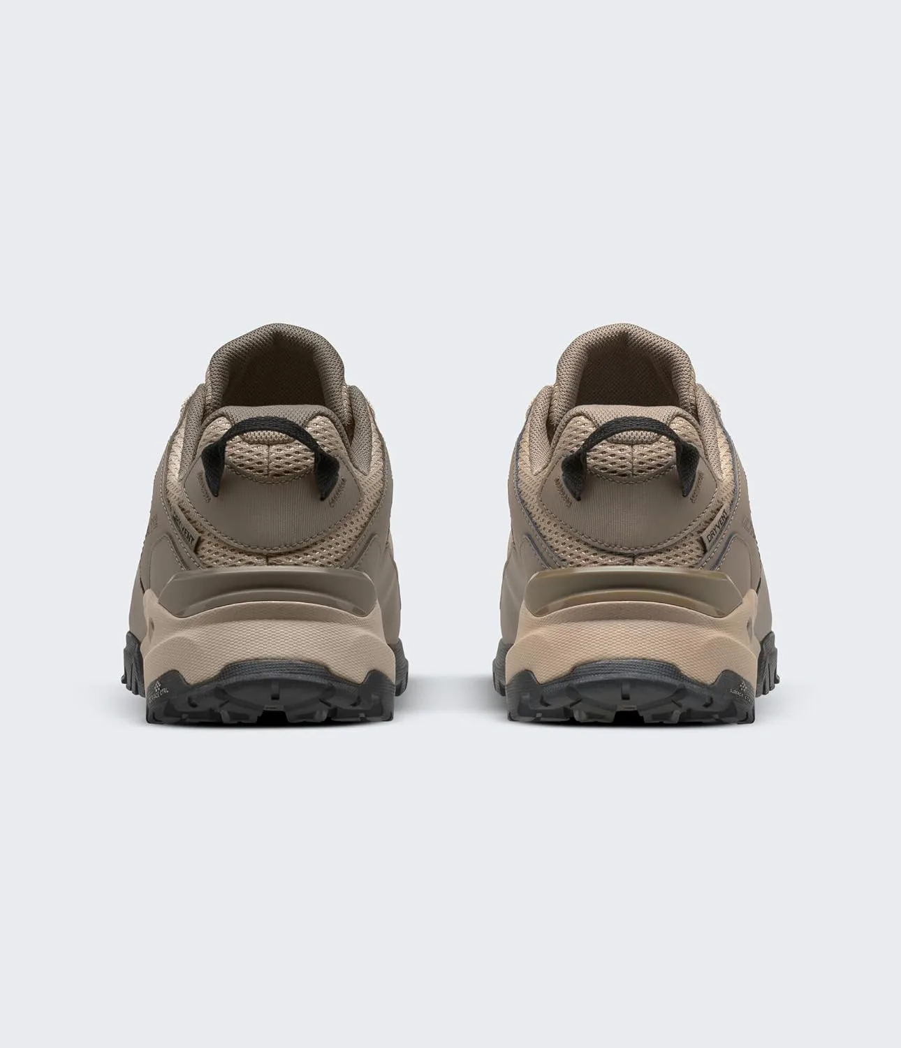 Мужские водонепроницаемые походные ботинки THE NORTH FACE Ultra 112 | Кожа Ripstop, резиновая подошва с 5 мм выступами, серый/мокко — фото 3