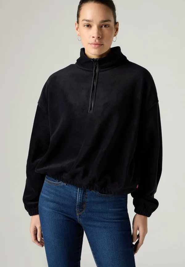 Флисовый джемпер delta с молнией на четверть длины Levi'S, Caviar — фото 3