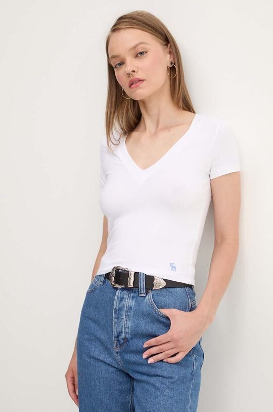 

Футболка Abercrombie & Fitch, белый