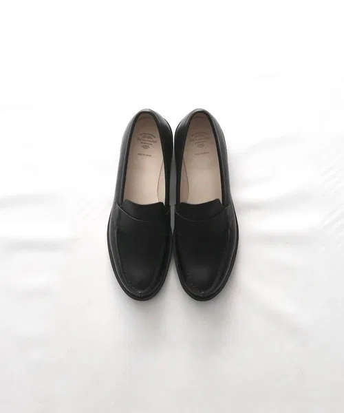Мужские кожаные лоферы Foot the coacher FT BLK SOLE чёрные — фото 3