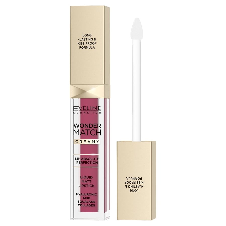 

Eveline Cosmetics Wonder Match Matte Liquid Lipstick 10 Berry Rose 6.8ml