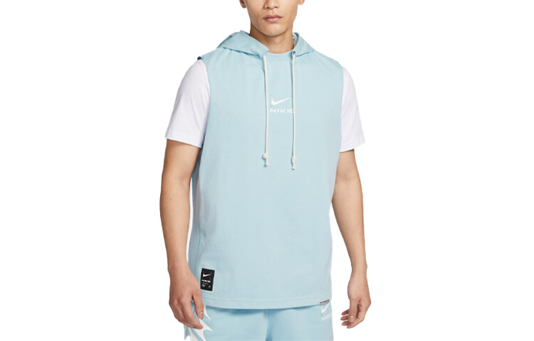 

SS23 Resistant High Basketball Series Толстовка мужская Ecstasy Ocean Blue Nike, синий