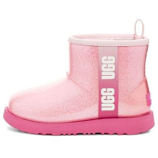 

Зимние ботинки классические прозрачные мини Ugg, розовый