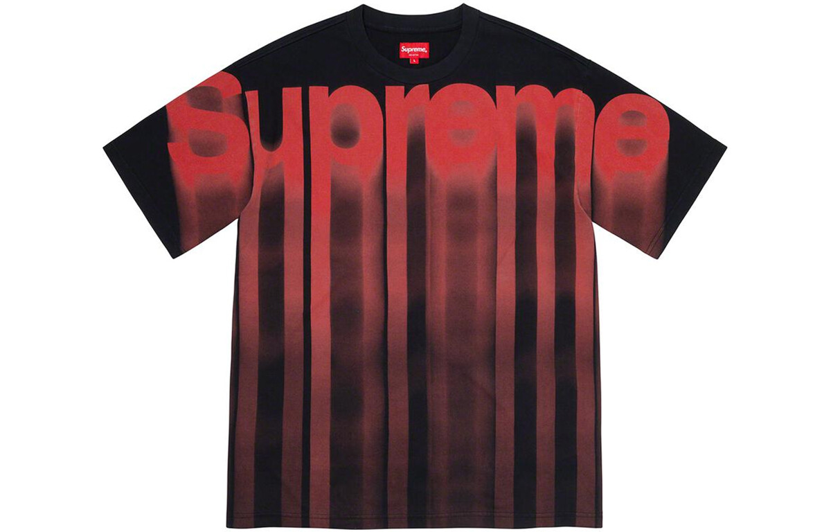 

Футболка Supreme Bleed Logo, черный