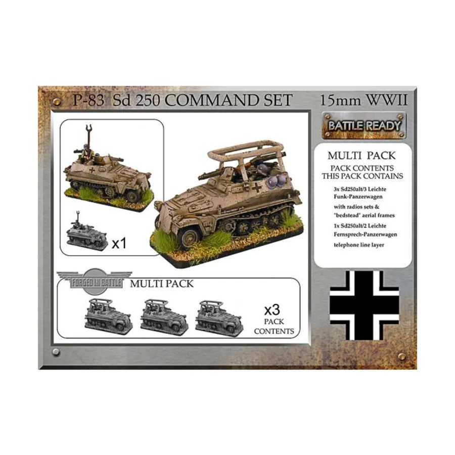 

Sd250alt - Радио и телефон, WWII Miniatures - German Vehicles (15mm)
