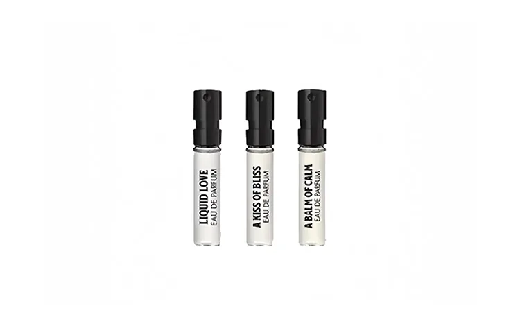 PENHALIGON'S Набор пробников духов PANHAILIGEN Intense Rose, три флакона, свежий аромат, парфюмерная вода EDP 1,5 мл+1,5 мл+1,5 мл, Blazing Rose 1.5ml + Lucky Clover 1.5ml + Tranquil Sandalwood 1.5ml — фото 2