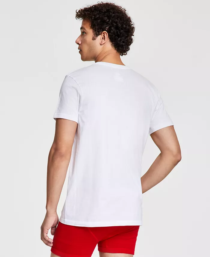 Мужские классические майки, 3 шт Polo Ralph Lauren, белый — фото 4