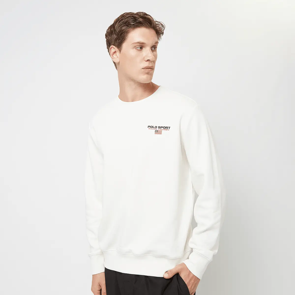 

Толстовка Polo Sport Ralph Lauren Long Sleeve Sweatshirt, белый