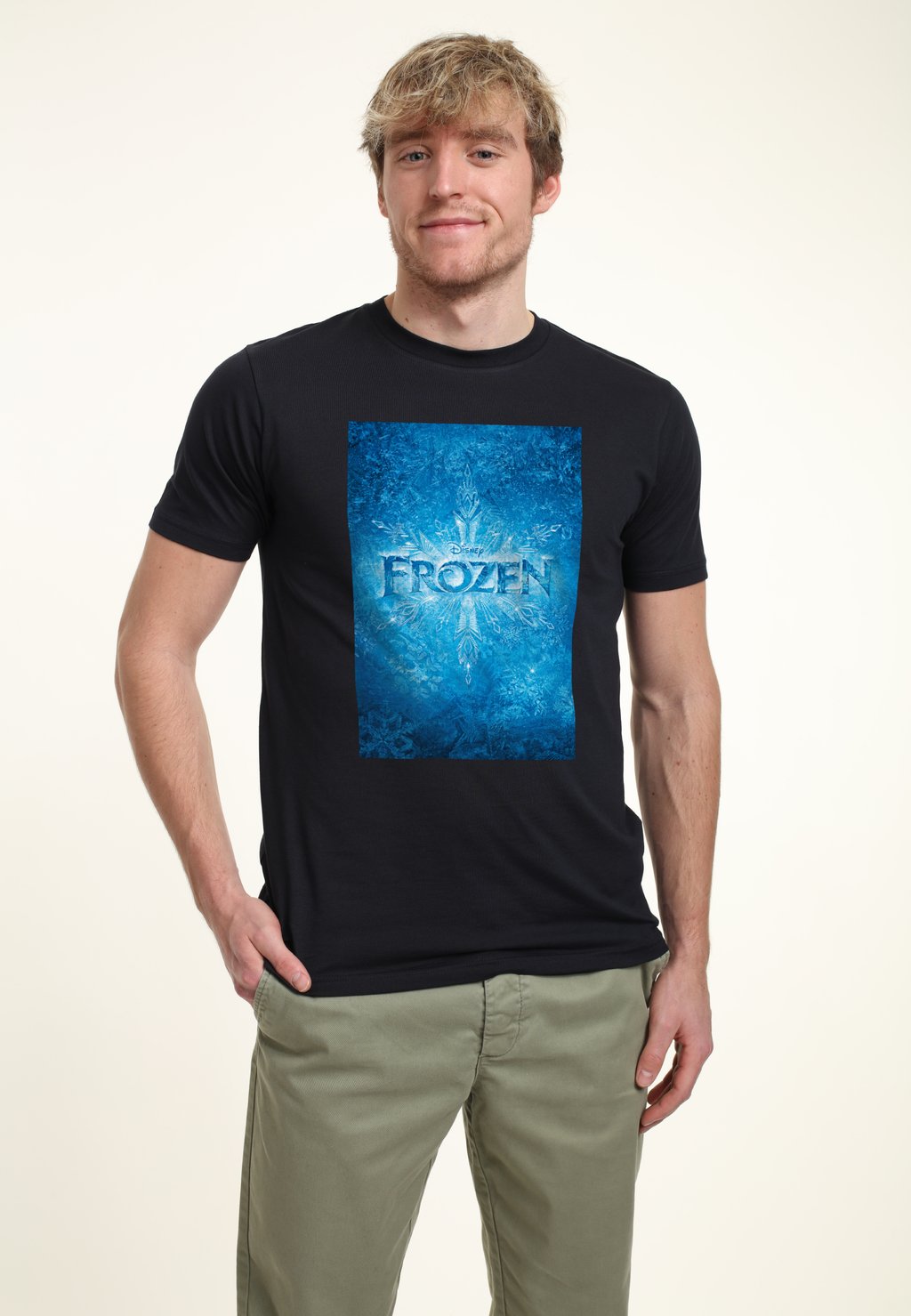 

Футболка с принтом FROZEN POSTER Henry Tiger, темно-синий