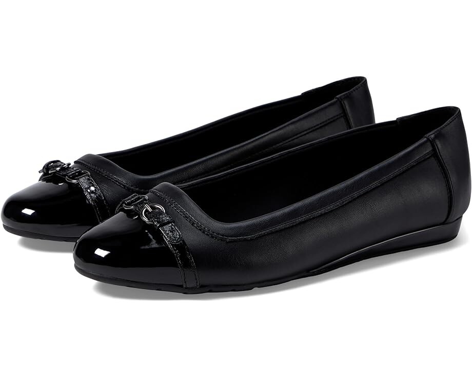 Туфли на плоской подошве Anne Klein Gisele, черный