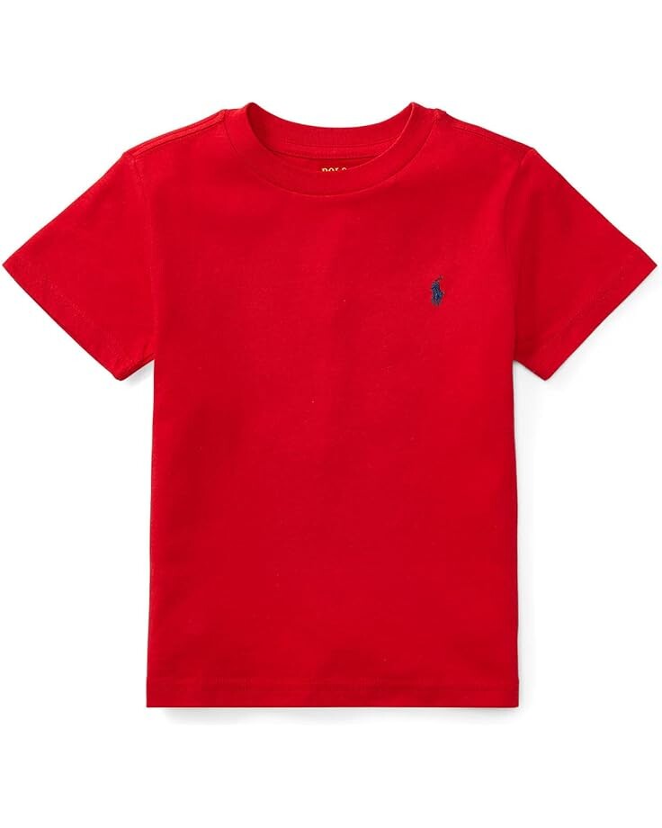 

Толстовка Polo Ralph Lauren Kids Short Sleeve Jersey T-Shirt, цвет RL 2000 Red