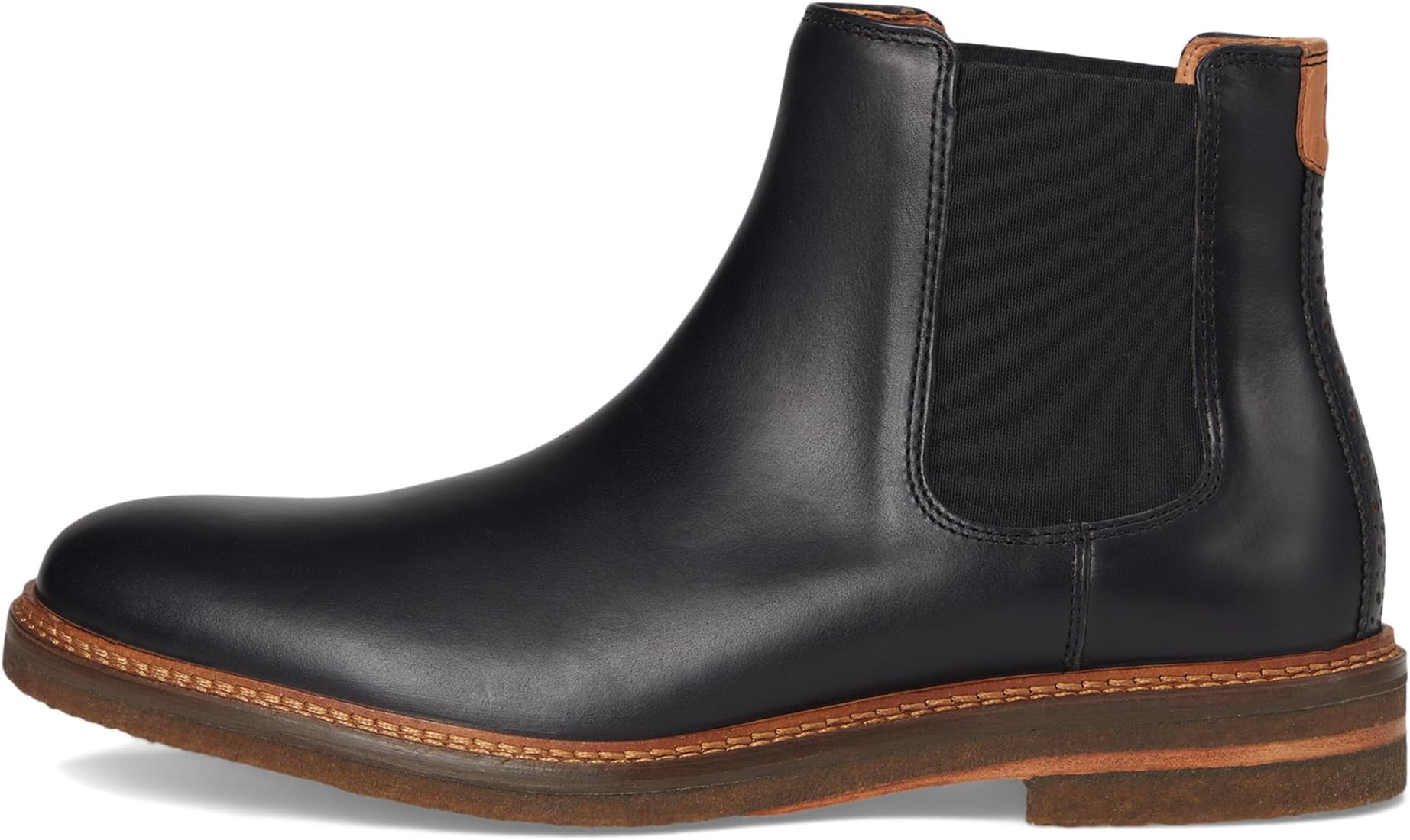 Ботинки Johnston & Murphy Men's Calder 175th Chelsea Boots, Black Oiled American Full Grain — фото 4