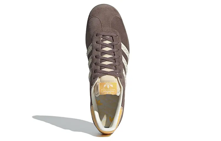 Мужские кроссовки для скейтбординга adidas originals Gazelle, Коричневый — фото 4