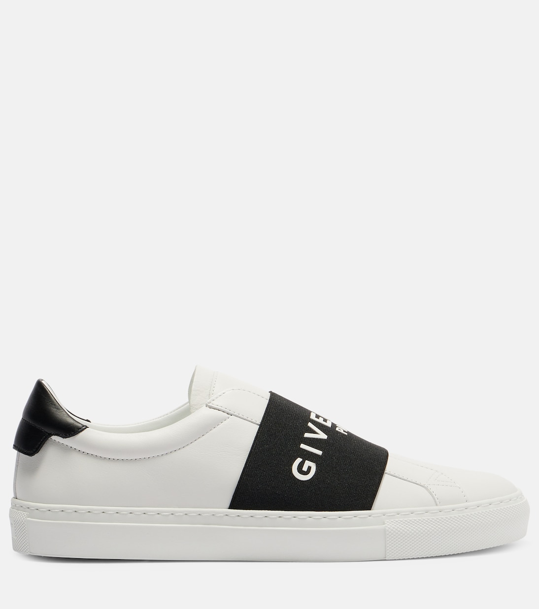 Уличные кожаные слипоны Urban Street с логотипом Givenchy, White/Black — фото 4
