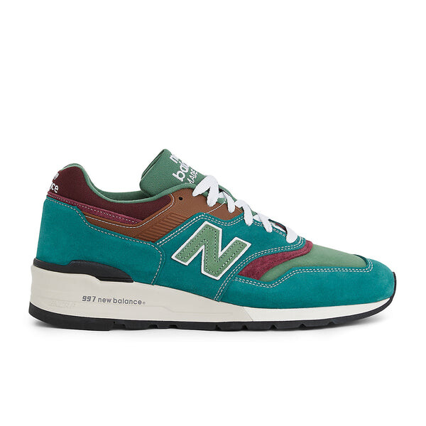 Кроссовки 997 made in usa 'vintage teal jade' New Balance, бирюзовый — фото 2
