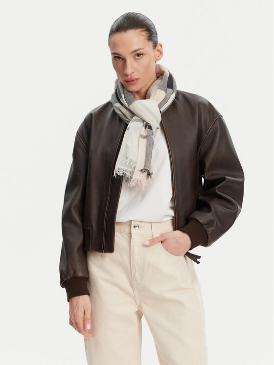 

Шарф Abigail LSC0442PI75 Barbour, экрю