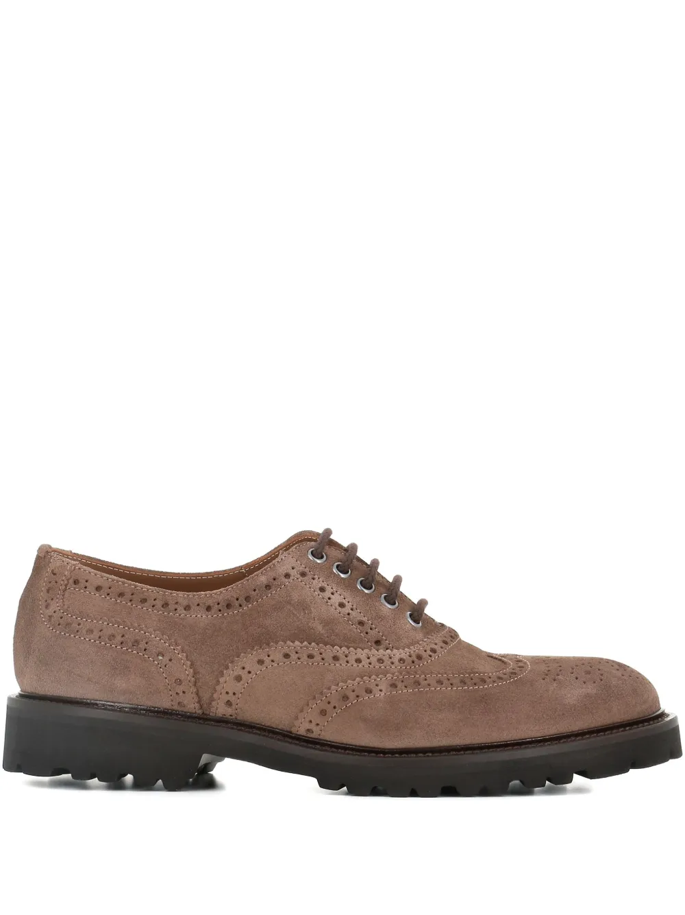 

Замшевые оксфорды Tassinari, коричневый