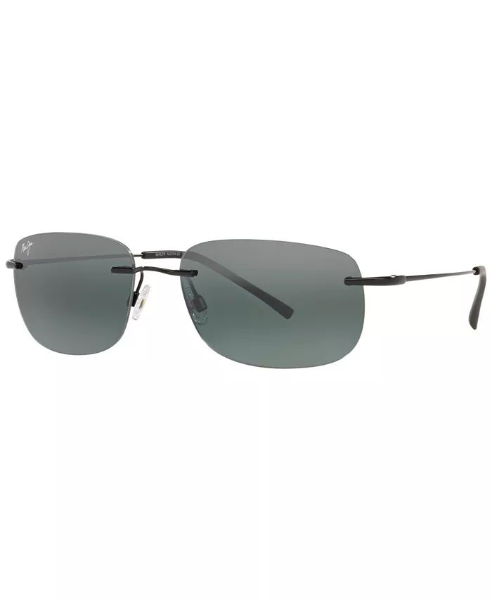 

Поляризованные солнцезащитные очки унисекс Maui Jim, черный