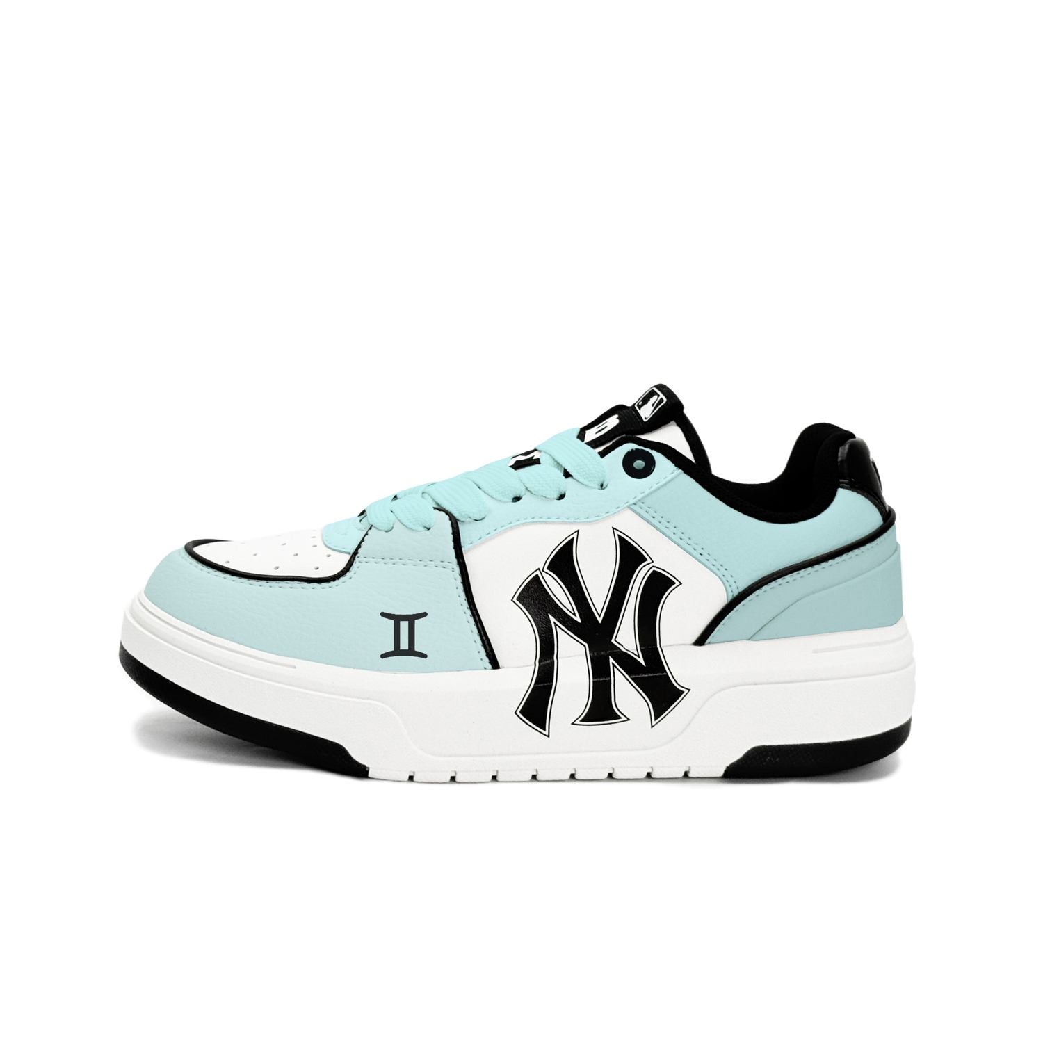 

Кроссовки для скейтборда unisex с амортизирующей стелькой Chunky Liner и износостойкой подошвой, низкие MLB, зеленый