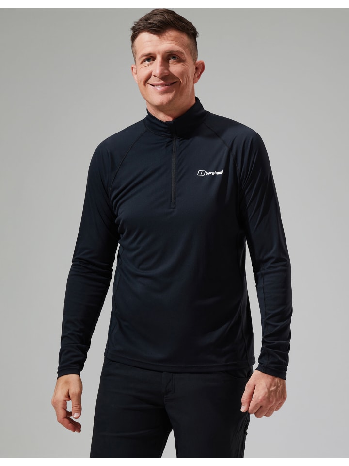 

Функциональный лонгслив Berghaus, черный