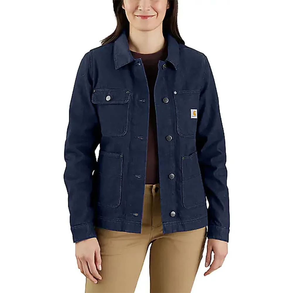 

Куртка Carhartt Rugged Flex Relaxed Fit Denim, синий