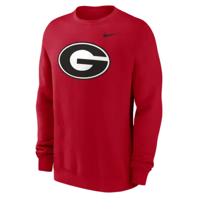 

Толстовка Nike Georgia Bulldogs Primetime Evergreen Logo, красный