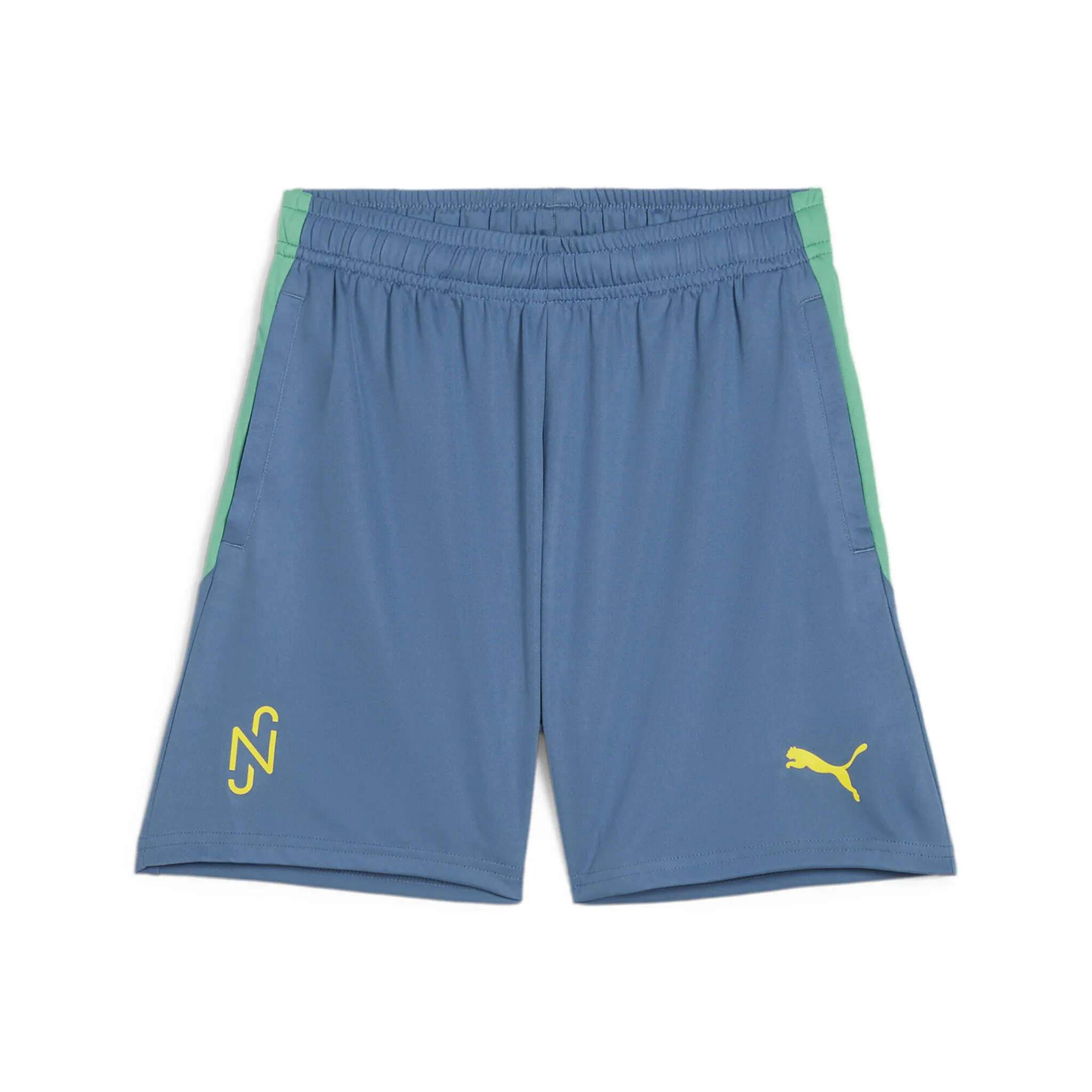 

Спортивные брюки PUMA «Neymar JR «BNA» Shorts 2.0 Youth», цвет Blue Horizon Pelé Yellow