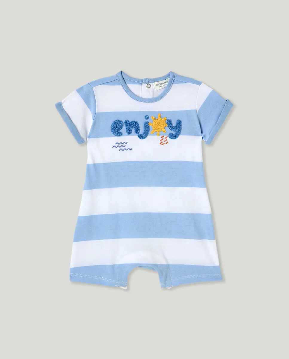 

Малыш короткая фантазийная пижама Cotton Juice, синий