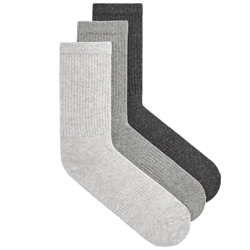 

Носки Zara Ribbed, 3 пары, мультиколор