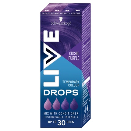 

Краска для волос Live Drops Washable Orchid Purple 30ml