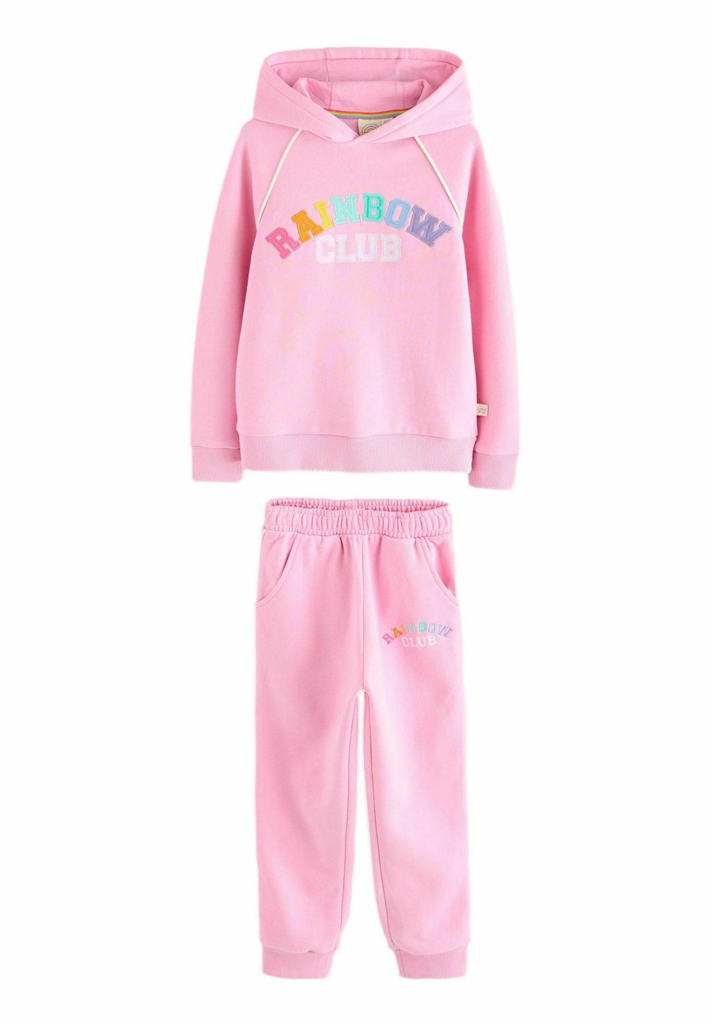 

Костюм REGULAR FIT - RAINBOW CLUB AND JOGGERS SET . Little Bird, фуксия