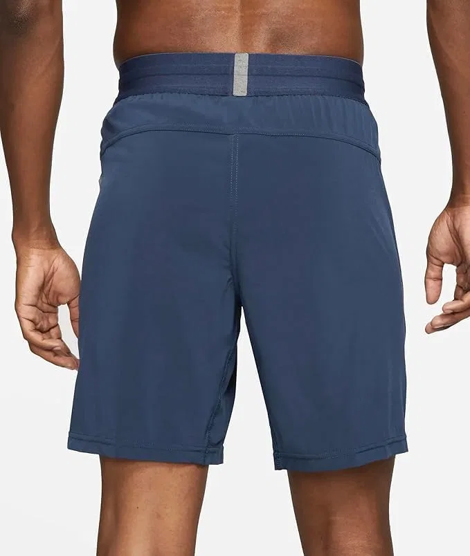 Мужские шорты Nike Yoga Dri-FIT, темно-синие — фото 4