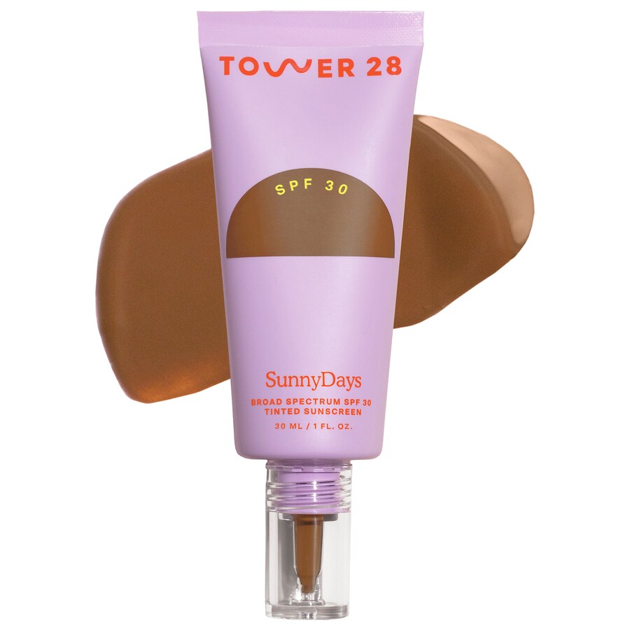 

Тонирующий солнцезащитный крем SunnyDays SPF 30 Tower 28 Beauty, 1 oz/30 mL, 55 Temescal