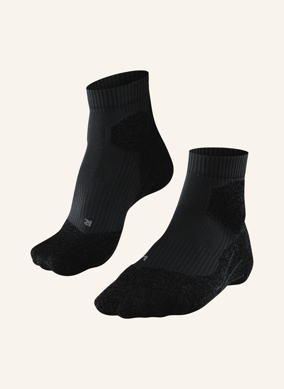 

Носки для бега ru trail FALKE, цвет 3010 BLACK-MIX
