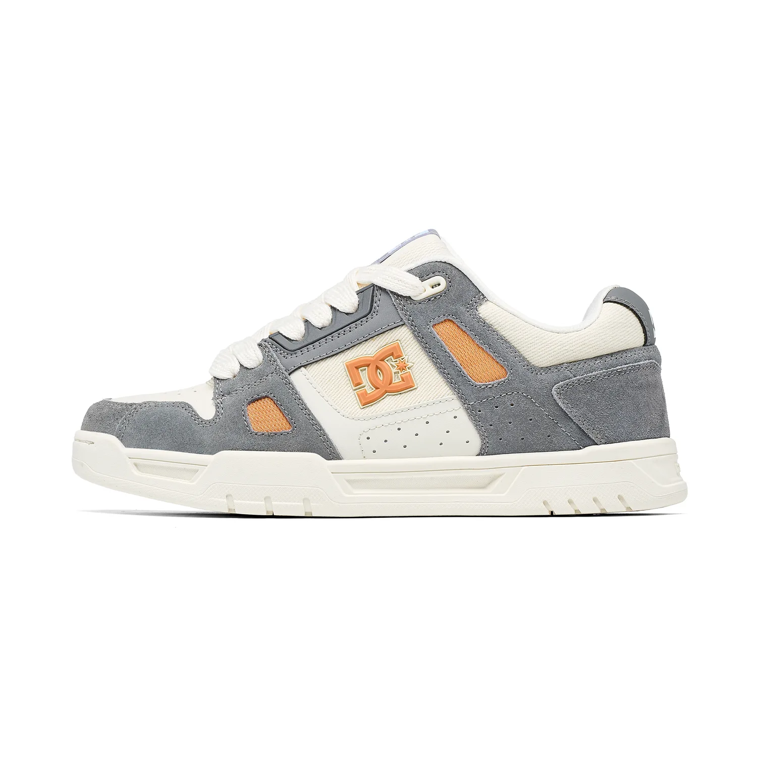 Кроссовки для скейтбординга STAG Cow Split Leather мужские DCSHOES, Sand Orange[Standard, True to Size, True to Size]