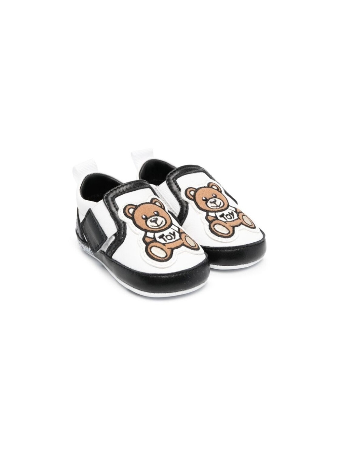 

Moschino Kids кроссовки Teddy Bear на липучках, белый