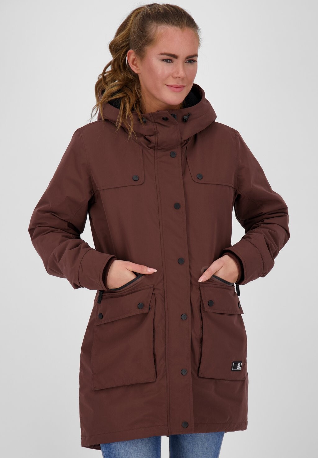 

Зимнее пальто CHARLOTTEAK alife & kickin, цвет puce