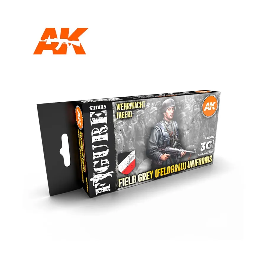 

Набор цветов униформы Field Grey (Feldgrau), 3rd Gen Acrylic Paint Sets
