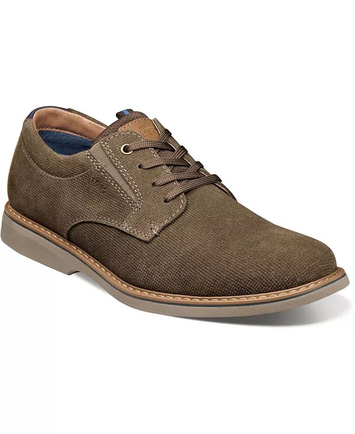 

Мужские туфли-оксфорды Otto Plain Toe Lace Up Nunn Bush, коричневый