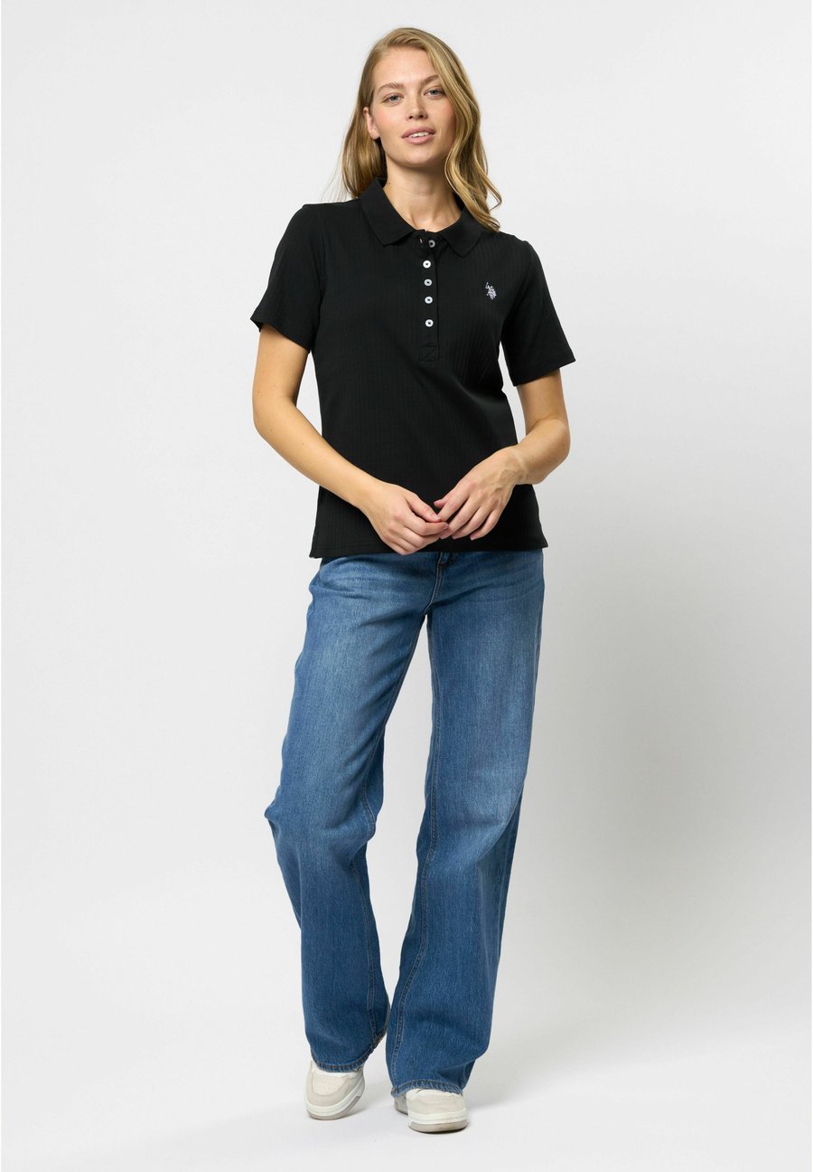 Поло U.S. Polo Assn. Polo shirt, Tap Shoe/Black — фото 2