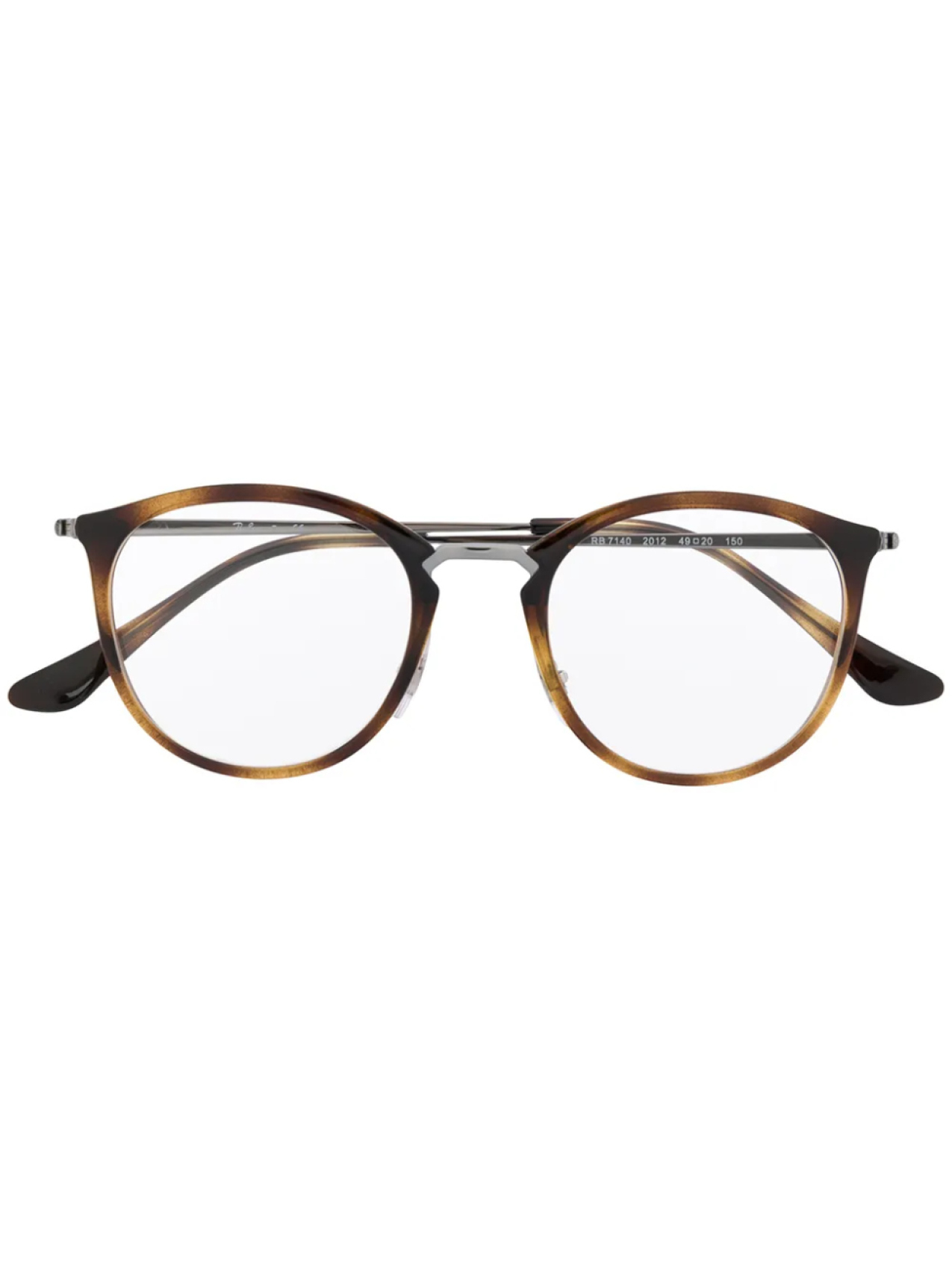 

Очки в круглой оправе Ray-Ban, коричневый