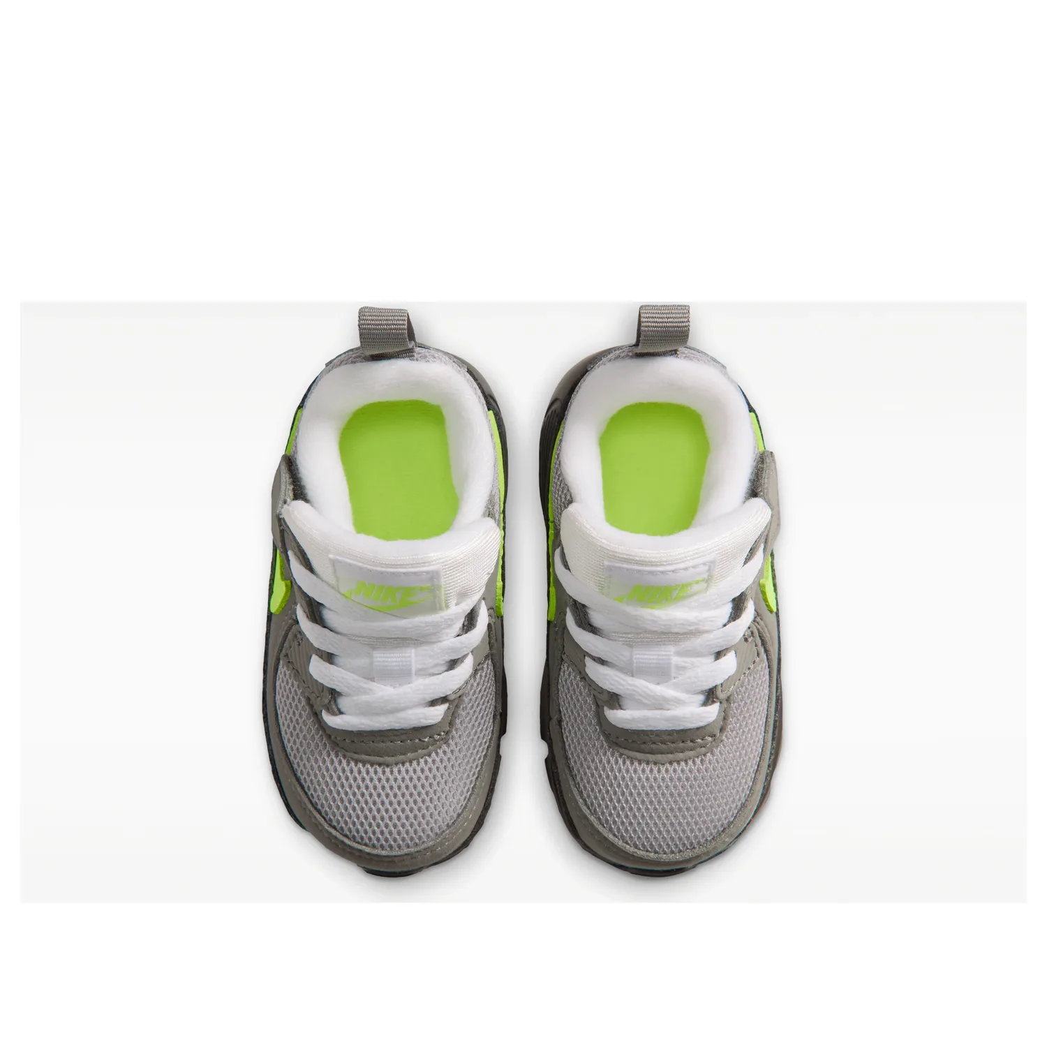 Кроссовки (TD) Nike Air Max 90 'Black Anthracite Neon Yellow' — фото 4