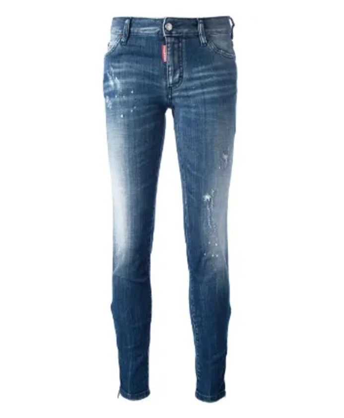 

Классические джинсы из денима для мужчин Dsquared2, синий