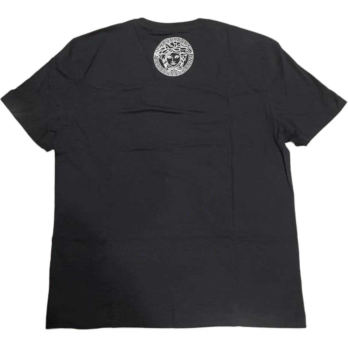 Футболка мужская black, crew neck, moderate straight fit VERSACE — фото 3