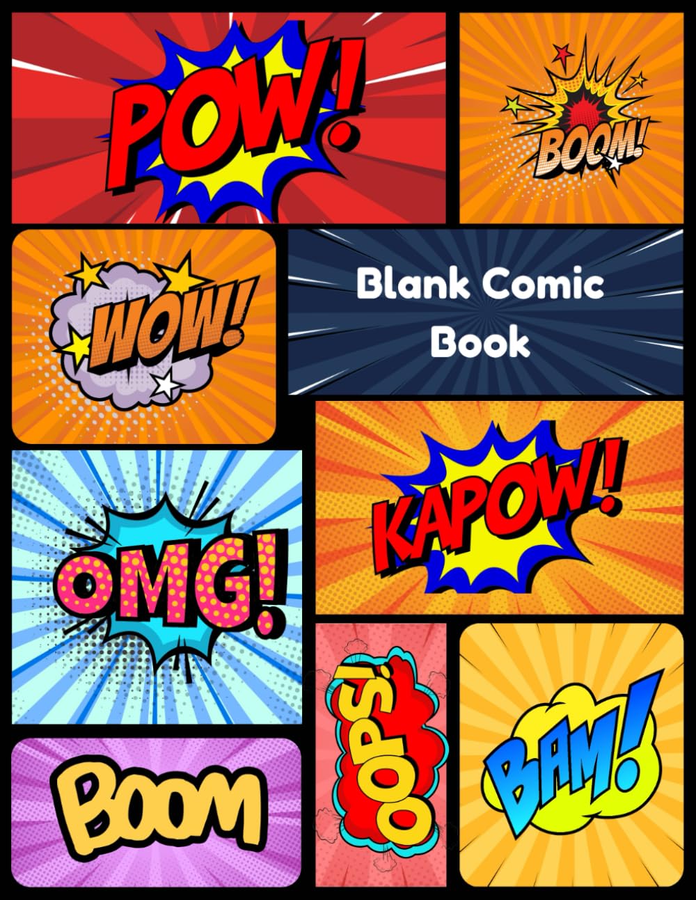 

Blank Comic Book: The Amazing Comic Creator - Draw And Create Your Own Unique Adventures With A Big Variety Of Templates. Great For Kids, Teens, And Adults