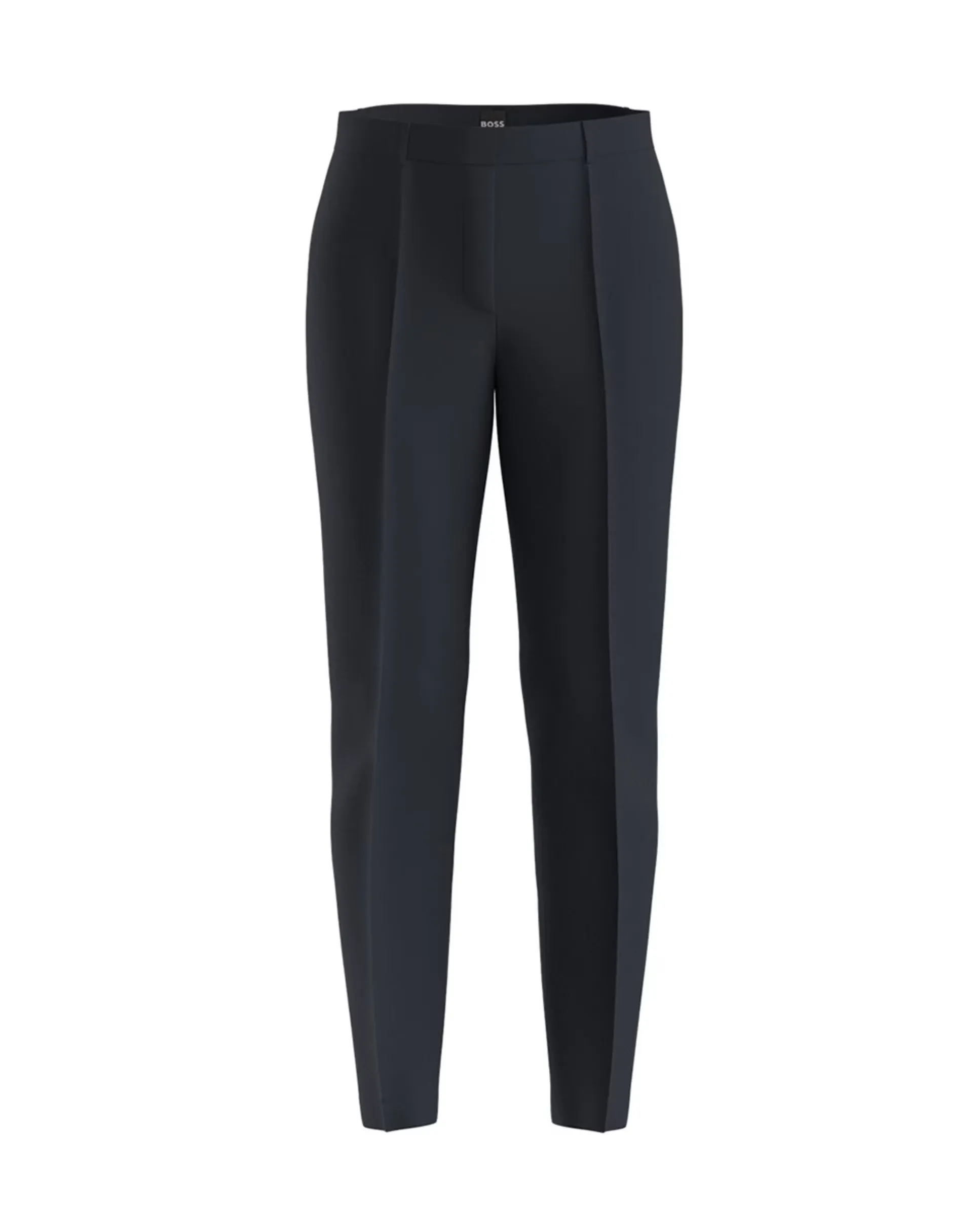

Брюки Regular Fit из чистой шерсти Boss, белый