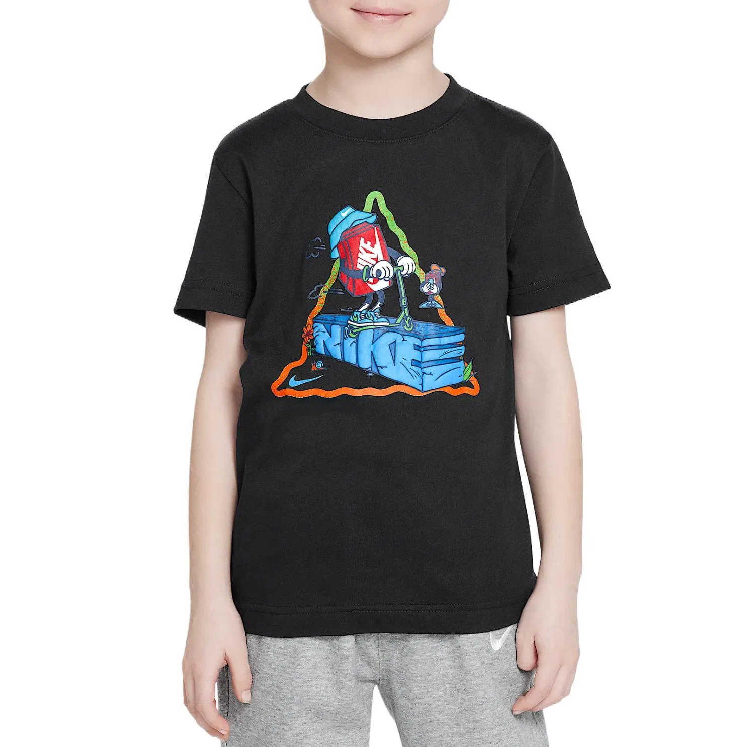 Футболка Nike Black для детей 3-7 лет
